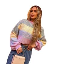 Cropped Feminino Tricô Blogueira Papilloo Cropped Feminino Tricô Blogueira Papilloo