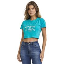 Cropped Feminino TXC Turquesa 51021