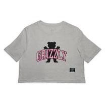 Cropped Femino Grizzly Pink Camo