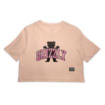 Cropped Femino Grizzly Pink Camo