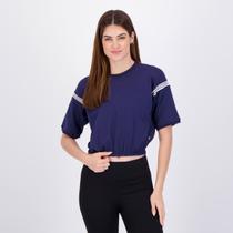 Cropped Fila Chevron Letter Feminino Marinho