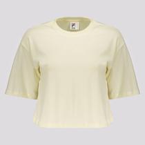 Cropped Fila Comfort Classic Feminino Amarelo
