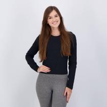 Cropped Fila F-Box Manga Longa Feminina Preta Cropped Fila F-Box Manga Longa Feminina Preta