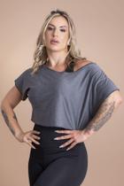 Cropped Fitness Academia Feminino Musculação Esporte Tecido Leve F7 NEW STYLE