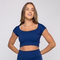 Cropped Fitness Feminino Corte Princesa Tecido textura Bojo Cropped Fitness Feminino Corte Princesa Tecido textura Bojo