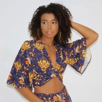 Cropped flare viscose Cropped flare viscose