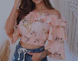 Cropped floral Cropped floral