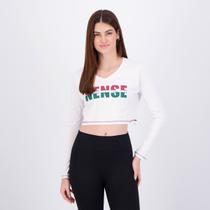 Cropped Fluminense Bird Branco Cropped Fluminense Bird Branco