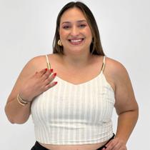 Cropped Formitz Plus Size com Alça Feminino