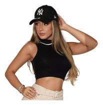 Cropped Gola Alta Canelado Pit Bull Jeans 81225