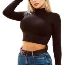cropped gola alta