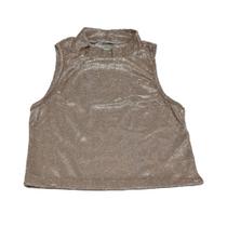 Cropped Gola Alta Mica Glitter