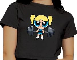 Cropped Infantil Blusa Manga Curta Top Estampa Meninas Poderosas Lindinha Geek Cropped Infantil Blusa Manga Curta Top Estampa Meninas Poderosas Lindinha Geek