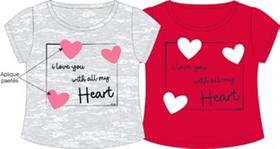 Cropped Infantil em Meia Malha Hear By Gus - BY6038 Cropped Infantil em Meia Malha Hear By Gus - BY6038