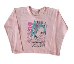 Cropped Infantil Feminino ML Brincar é Arte