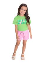 Cropped Infantil para Menina Quimby Cropped Infantil para Menina Quimby