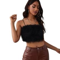 Cropped Inverno Moda Feminina Blusa Moda Blogueira