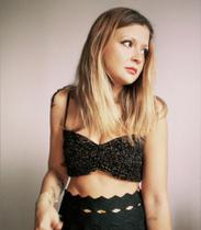 Cropped Kate preto + dourado