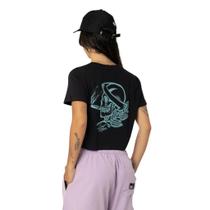 Cropped Lost Skull Feminino Tamanho:GCor:Preto Cropped Lost Skull Feminino Tamanho:GCor:Preto