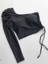 Cropped Lurex "mula manca"