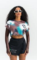 Cropped malha dust estampado labellamafia