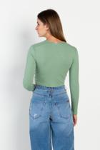 Cropped manga longa