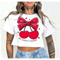 Cropped manguinha my sweetcherry