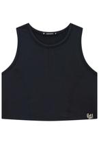 Cropped Menina Preto Lilimoon