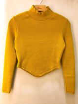 Cropped modal liso bico