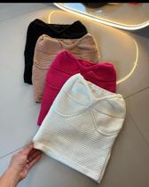 Cropped modal varias cores