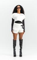 Cropped moletom dust labellamafia