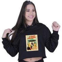 Cropped Moletom Feminino Chaves Já Chegou o Disco Voador