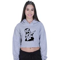 Cropped Moletom Feminino Dj Marshmello Debby