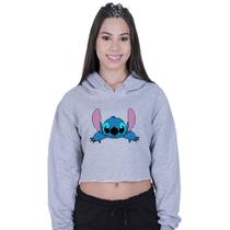 Cropped Moletom Feminino Lilo Stitch New Cropped Moletom Feminino Lilo Stitch New