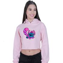 Cropped Moletom Feminino Lilo Stitch Raposa Cropped Moletom Feminino Lilo Stitch Raposa
