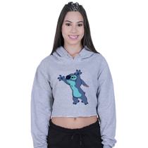 Cropped Moletom Feminino Lilo Stitch Susto Cropped Moletom Feminino Lilo Stitch Susto