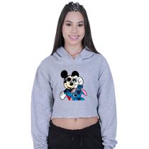 Cropped Moletom Feminino Mickey Lilo Stitch Friends Cropped Moletom Feminino Mickey Lilo Stitch Friends