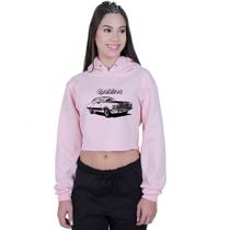 Cropped Moletom Feminino Opala Muscle Car Opaleiros