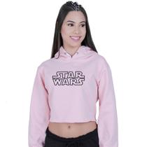 Cropped Moletom Feminino Star Wars Cropped Moletom Feminino Star Wars