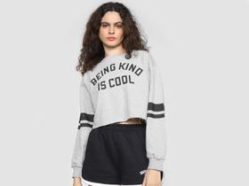 cool cropped moletom com capuzs