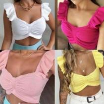 Cropped Morcego Tricot Cropped Morcego Tricot