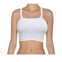 Cropped Multi-Way Hanes 5771 Sem Costura