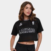 Cropped NBA Los Angeles Lakers Feminino Cropped NBA Los Angeles Lakers Feminino