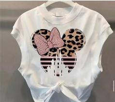 Cropped onça minnie