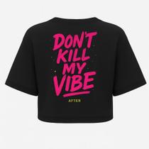 Cropped Oversized After - 100% Algodão com Estampa DTF