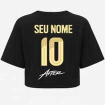 Cropped Oversized Brasil X After X Copa do Mundo 2026 - Edição Especial