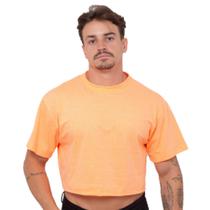 Cropped Oversized Masculino Laranja Neon - JWilas Streetwear Cropped Oversized Masculino Laranja Neon - JWilas Streetwear