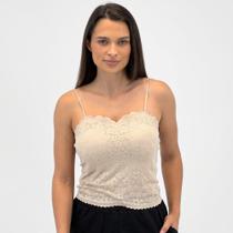 Cropped Pacific Blue Regata com Bojo Feminino Cropped Pacific Blue Regata com Bojo Feminino