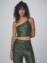 Cropped paete verde militar t9266 Cropped paete verde militar t9266
