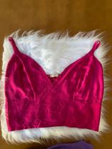 Cropped Pink Plus Size